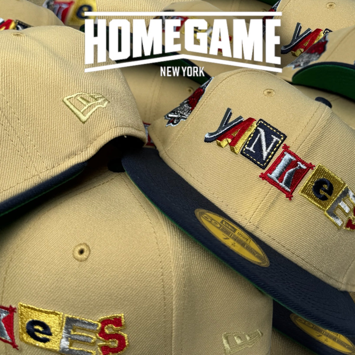 New York Yankees 1999 World Series Vegas Gold/Night Shift Navy 59Fifty New Era