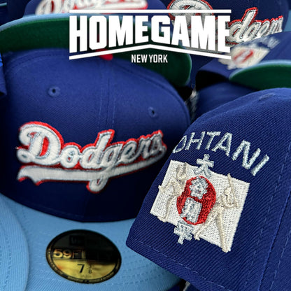 Los Angeles Dodgers Ohtani Royal/Sky Blue 59Fifty New Era