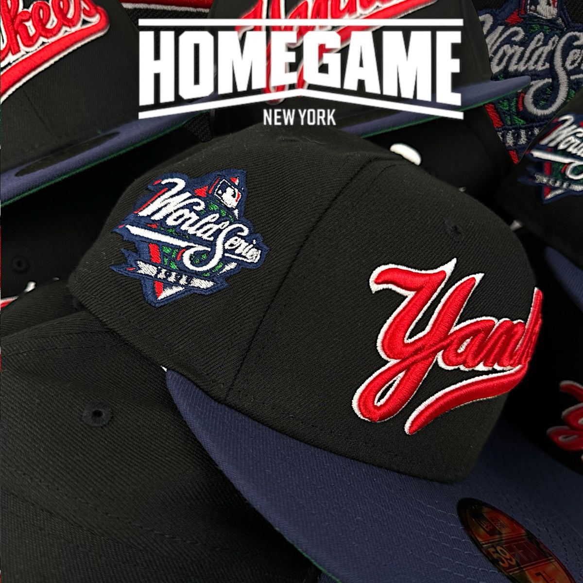 New York Yankees World Series Black/Royal 59Fifty New Era