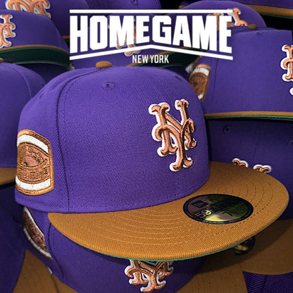 New York Mets 1969 World Series True Purple/Toasted Peanut 59Fifty New Era