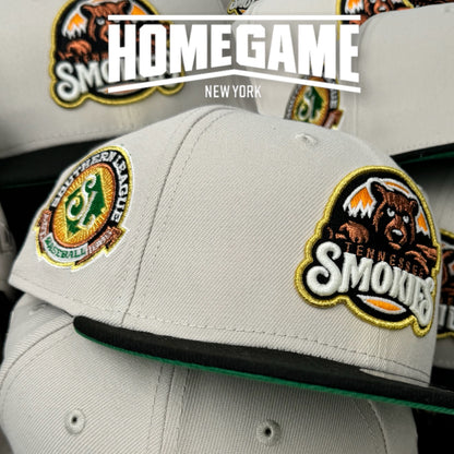 Tennessee Smokies Southern League Stone/Black 59Fifty New Era