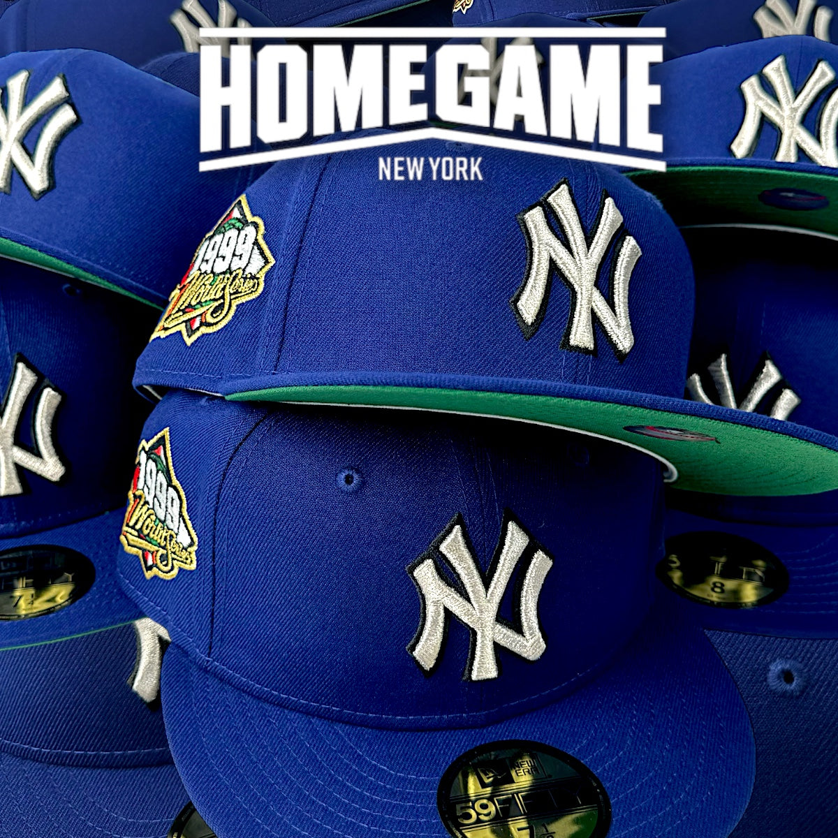 New York Yankees 1999 World Series in Dark Royal 59Fifty New Era