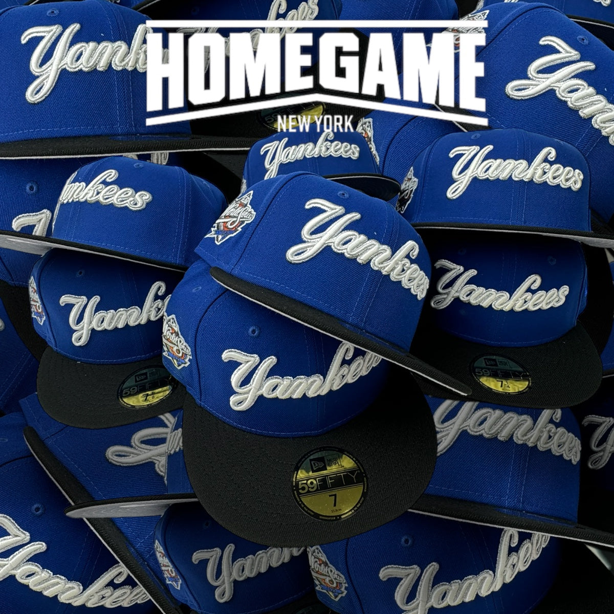 New York Yankees 1999 World Series Light Royal/Black 59Fifty New Era