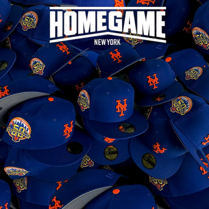 New York Mets 50th Anniversary Light Royal 59Fifty New Era Hat