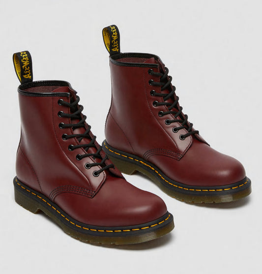 Dr Martens 1460 Leather Boots - Cherry Red