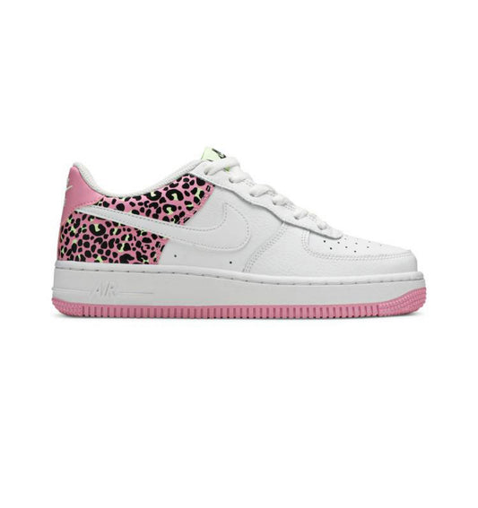 NIKE Air Force 1 '07 GS 'Pink Leopard' -Boy’s Size