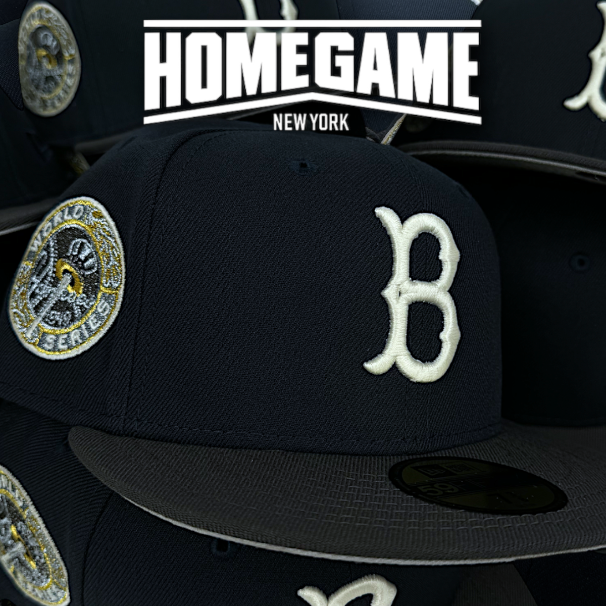 Brooklyn Dodgers 1949 World Series Night Shift Navy/Dark Graphite 59Fifty New Era