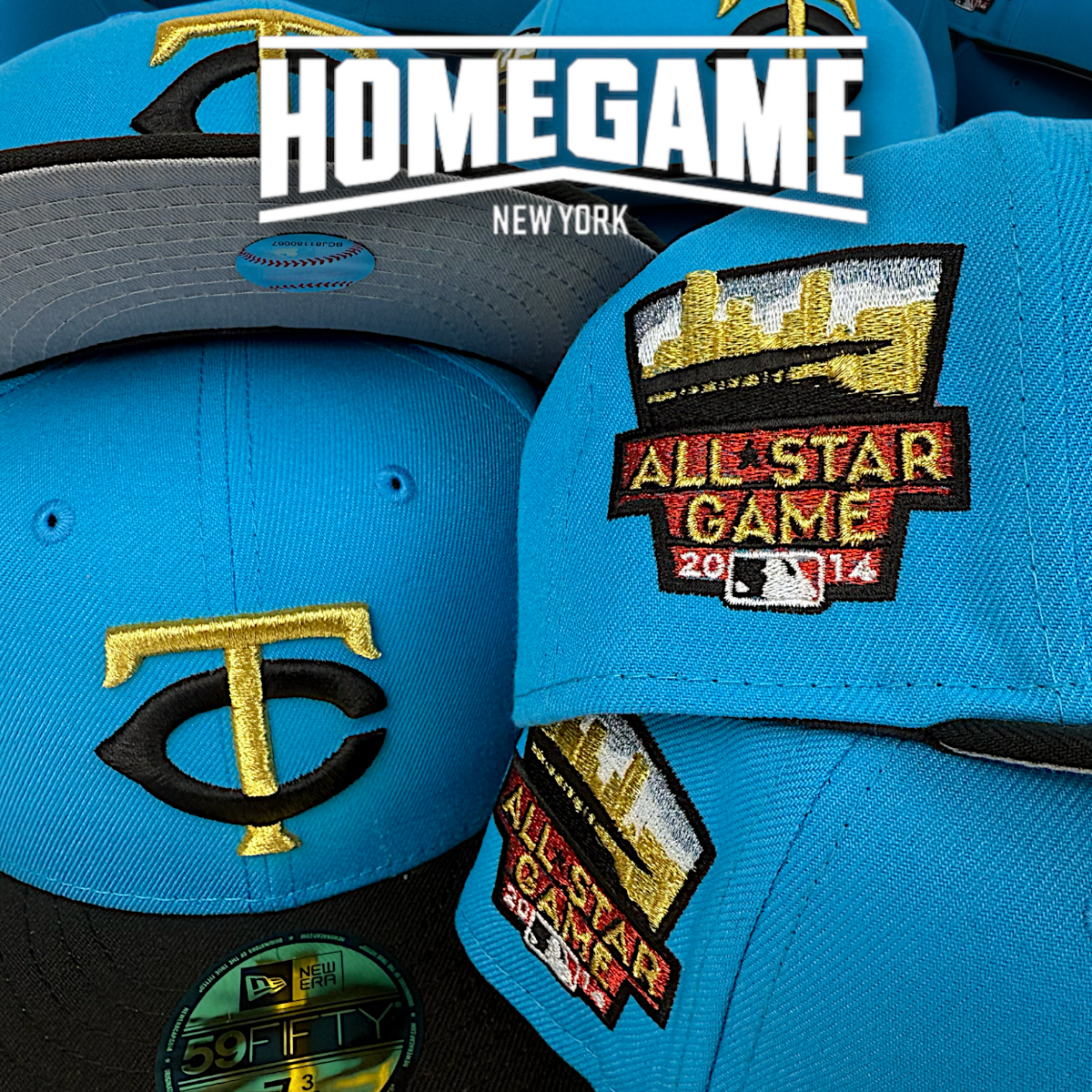 Minnesota Twins 2014 All Star Game Blue Fanatic/Black 59Fifty New Era