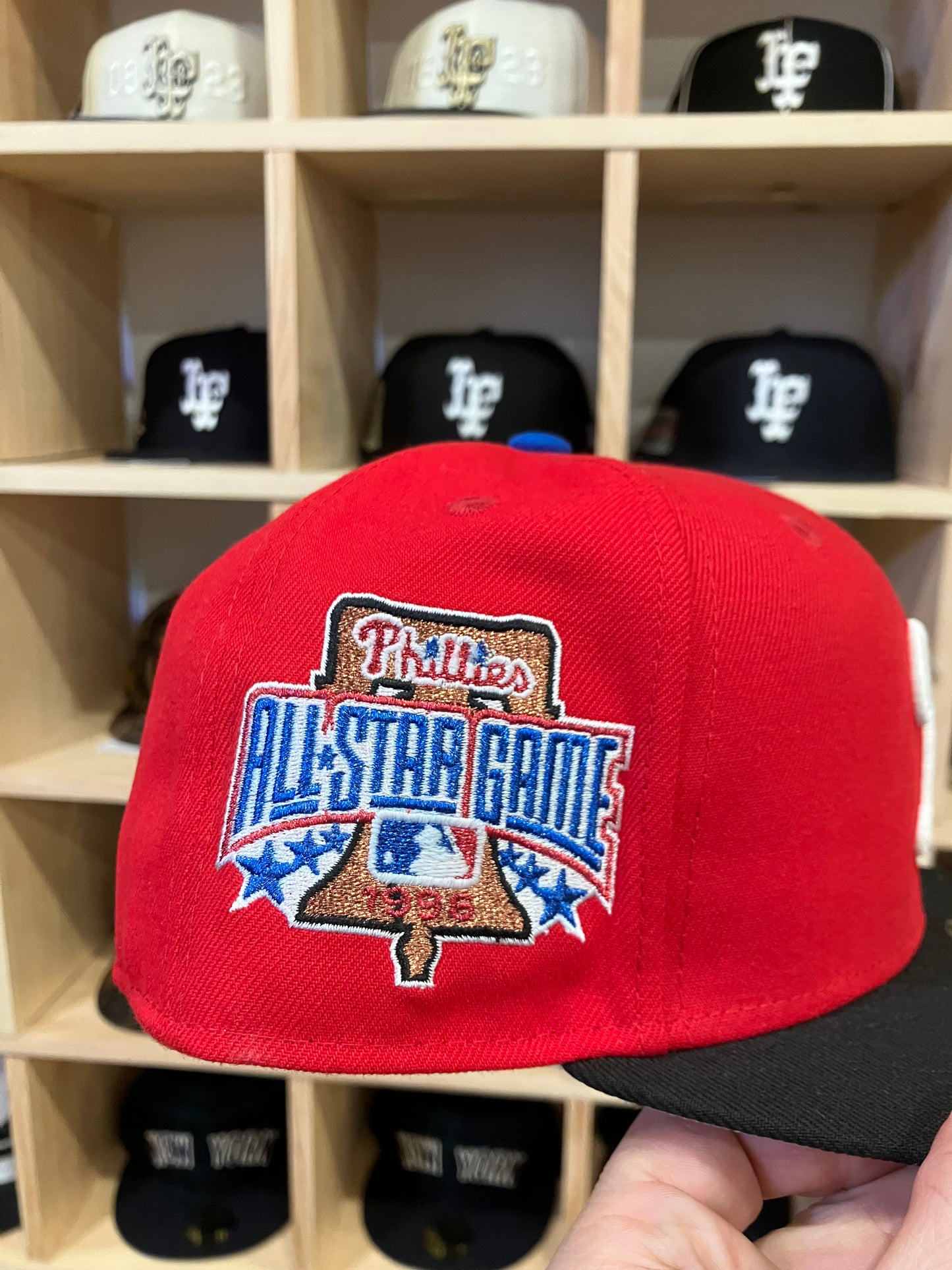 Philadelphia Phillies 1996 All Star Game Front Door Red/Black 59Fifty New Era Hat