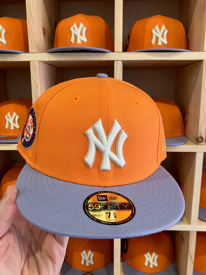 New York Yankees 1949 World Series Light Orange/Lavender 59Fifty New Era Hat