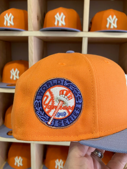 New York Yankees 1949 World Series Light Orange/Lavender 59Fifty New Era Hat