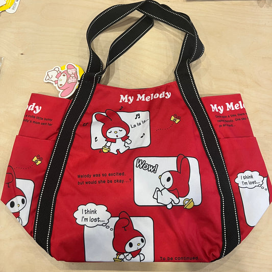 Hello Kitty Big Tote Red White