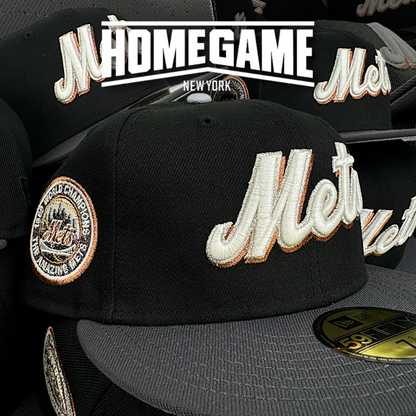 New York Mets 1969 World Series Black/Dark Graphite 59Fifty New Era