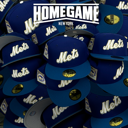 New York Mets 25th Anniversary Dark Royal/Songbird Blue 59Fifty New Era