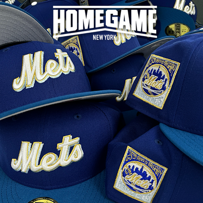 New York Mets 25th Anniversary Dark Royal/Songbird Blue 59Fifty New Era