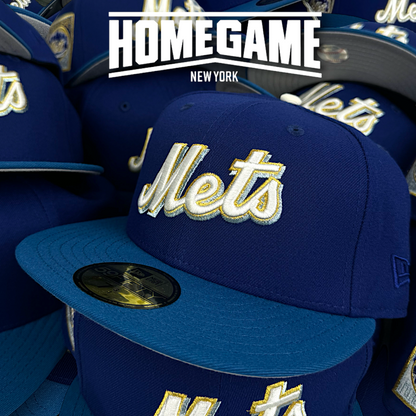 New York Mets 25th Anniversary Dark Royal/Songbird Blue 59Fifty New Era