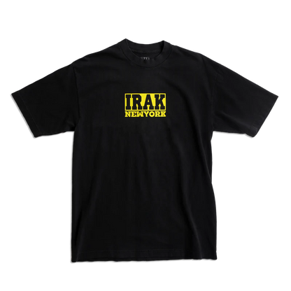 IRAK Logo Tee Vintage Black