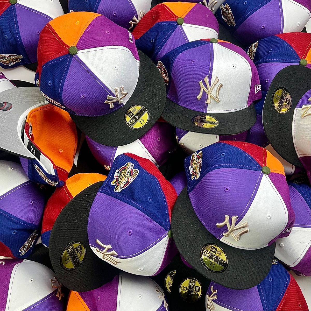 Pinwheel Colorful New Era Hats Exclusive New Era 59Fifty Pinwheel