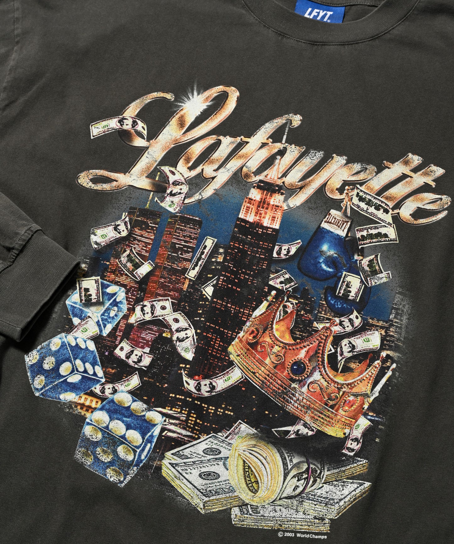 LFYT Lafayette World Champs L/S Tee Type5 -Vintage Edition
