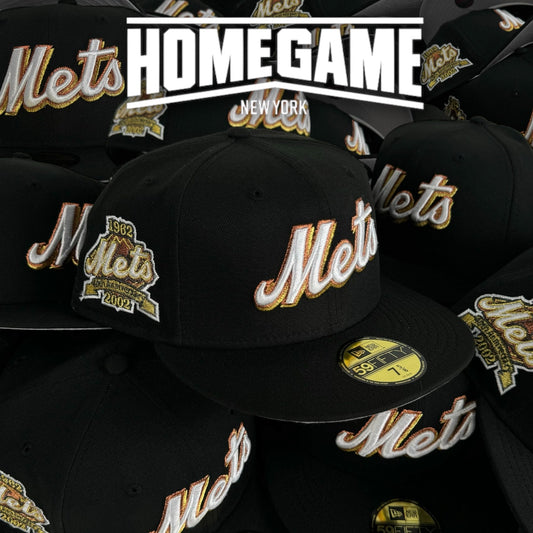 PRE-ORDER New York Mets 40th Anniversary in Black 59Fifty New Era Hat