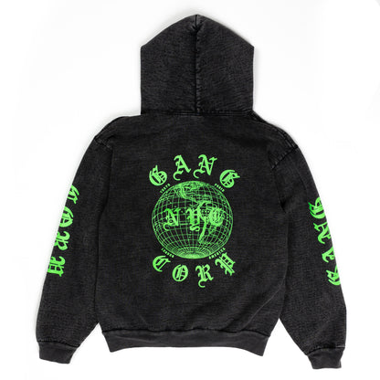 Gang Corp Old English Hoodie Black