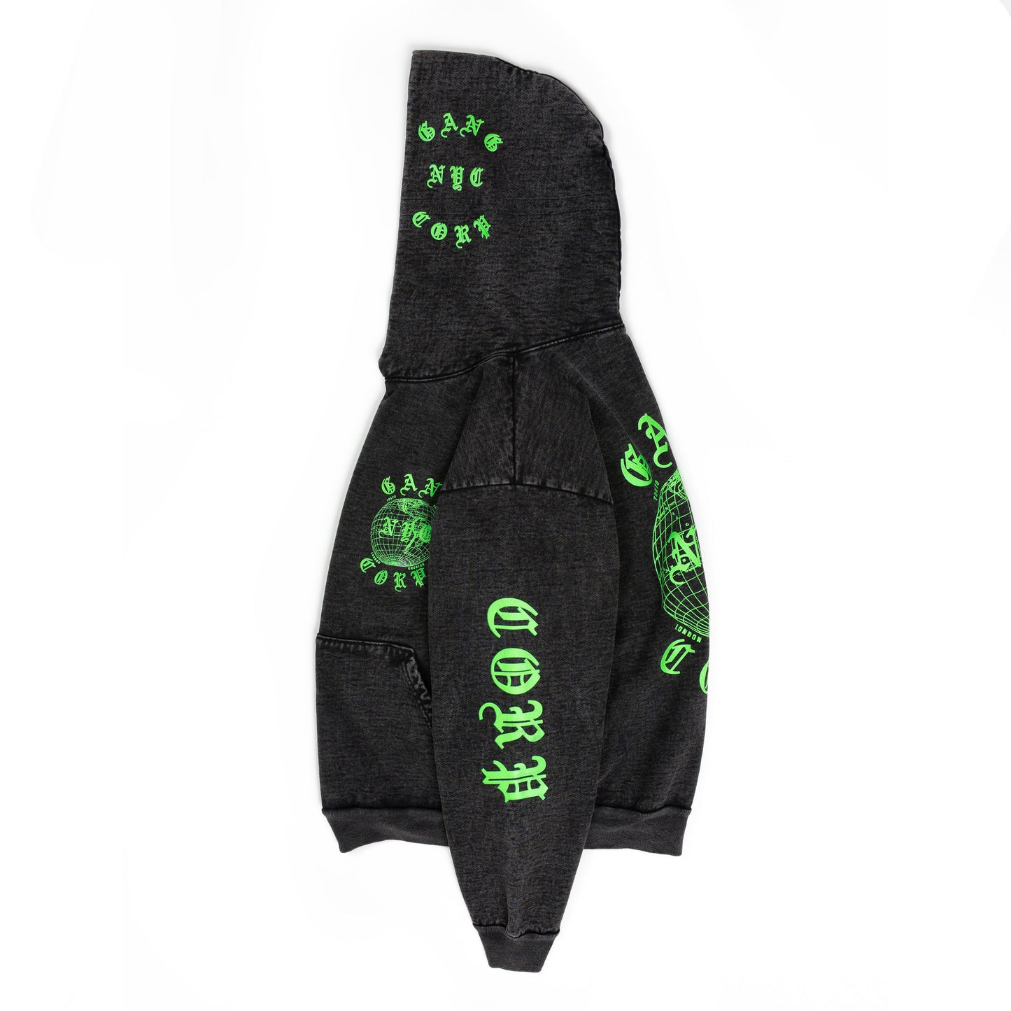 Gang Corp Old English Hoodie Black