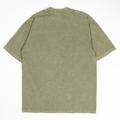 Gang Corp Old English Tee Green