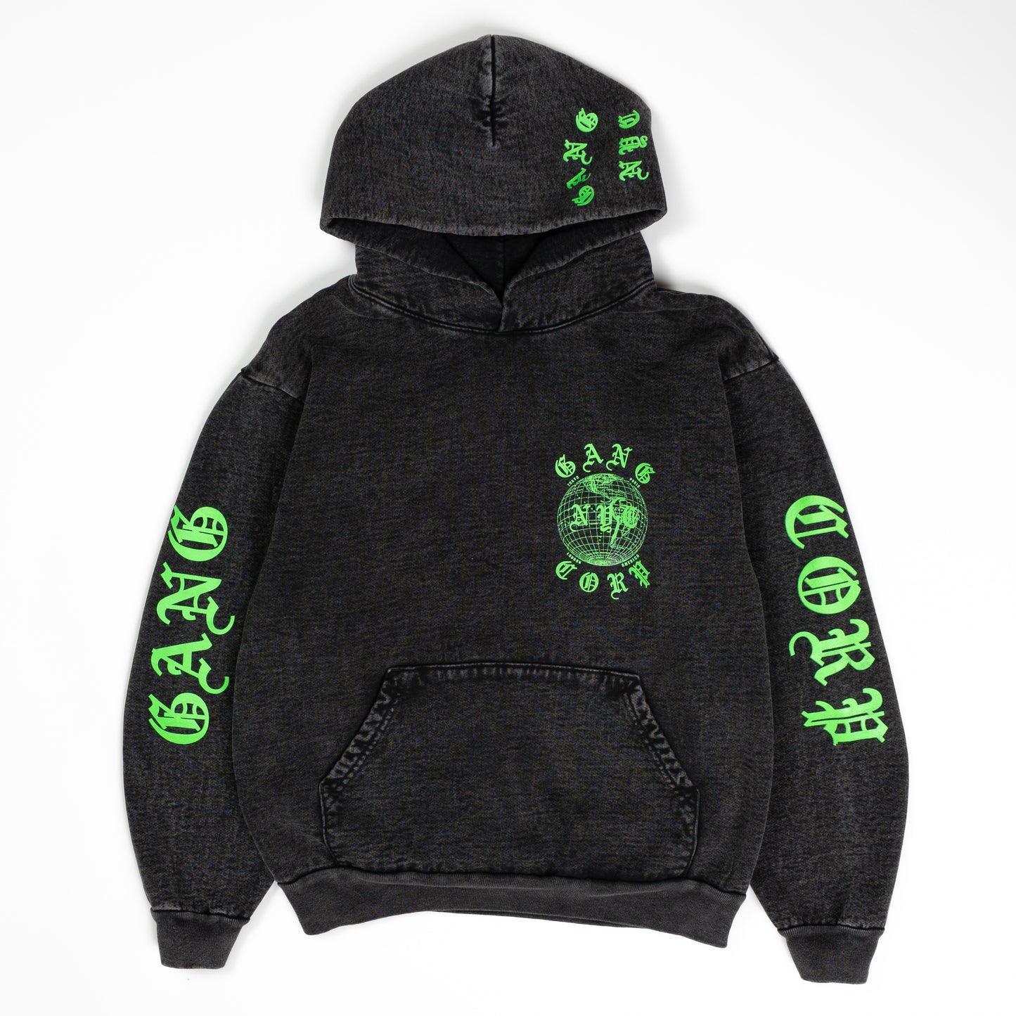 Gang Corp Old English Hoodie Black