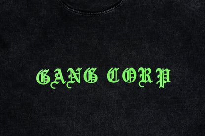 Gang Corp Old English Tee Black