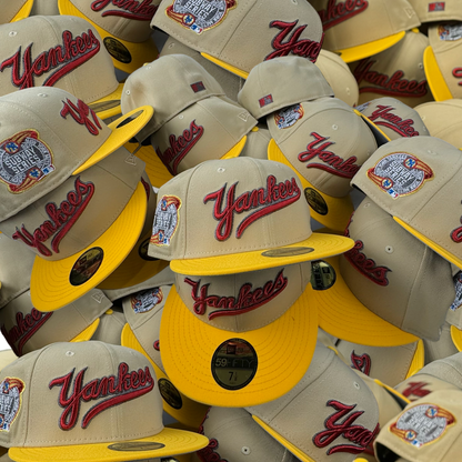 New York Yankees 2000 Subway Series Vegas Gold/Yellow 59Fifty New Era Hat