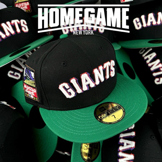 San Francisco Giants 2007 All Star Game Black/Kelly Green 59Fifty New Era Hat
