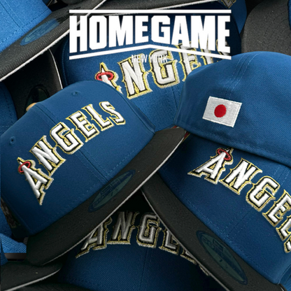 Los Angeles Angels Shohei Ohtani Sea Shore Blue/Black 59Fifty New Era Hat