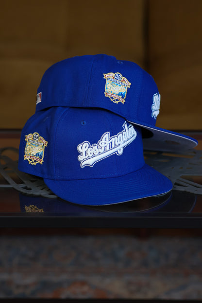 Los Angeles Dodgers 40th Anniversary Calming Blue 59Fifty New Era Hat