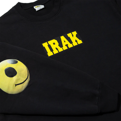 IRAK Face Crewneck Sweatshirts