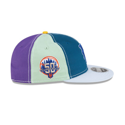 Mets team patch on the side of the Sean Wotherspoon Retro Crown 9Fifty Snapback