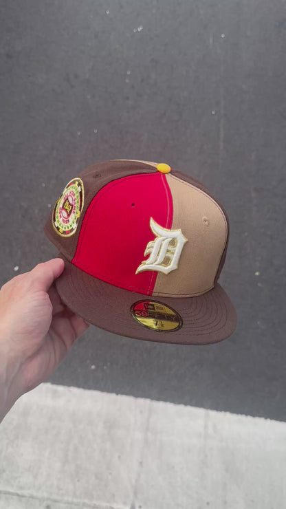 Detroit Tigers 1942 All Star Game Red/Khaki/Walnut 59Fifty New Era