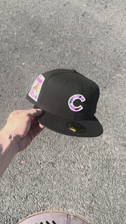 PRE-ORDER Chicago Cubs Be Alert Black 59Fifty New Era