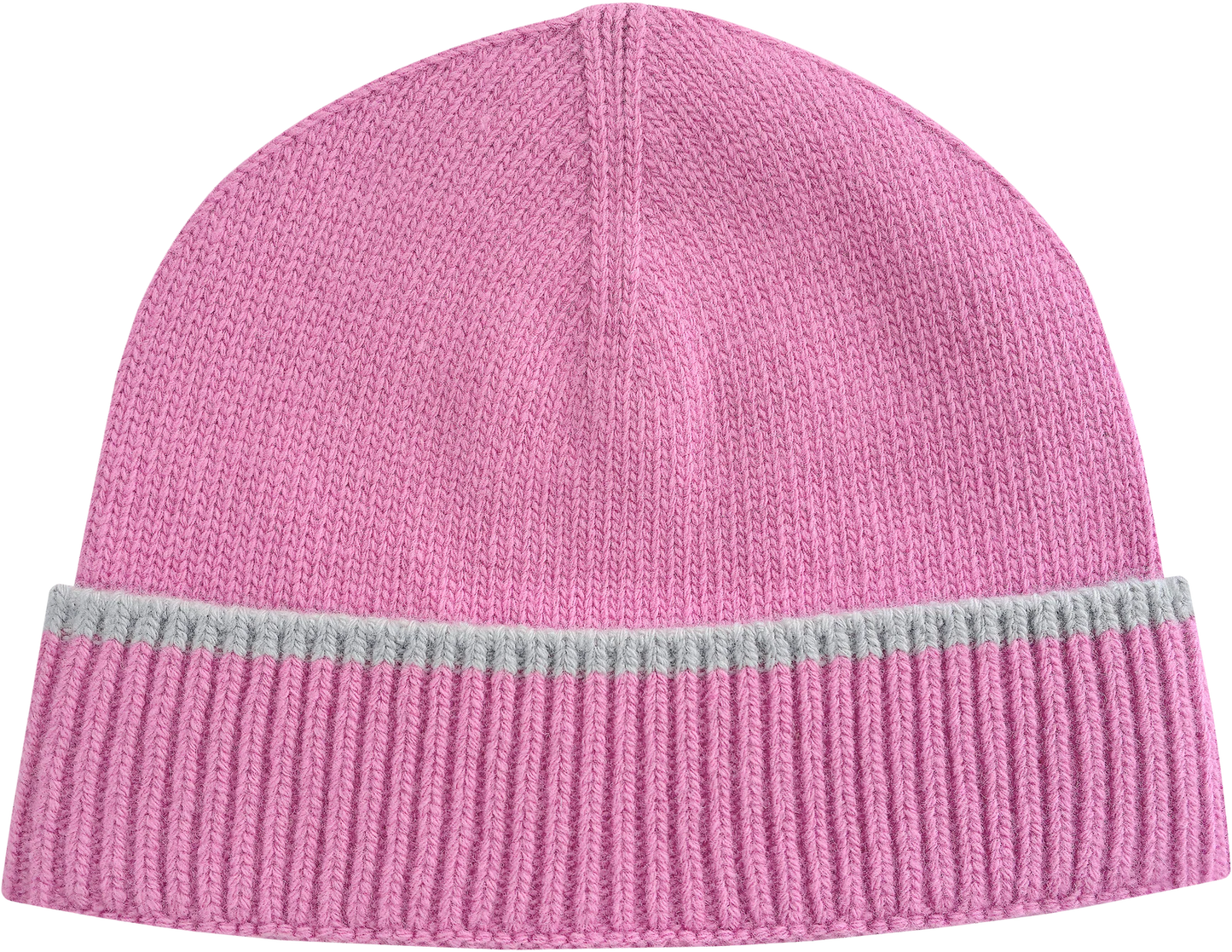 SNEEZE Contrast Stripe Beanie Pink