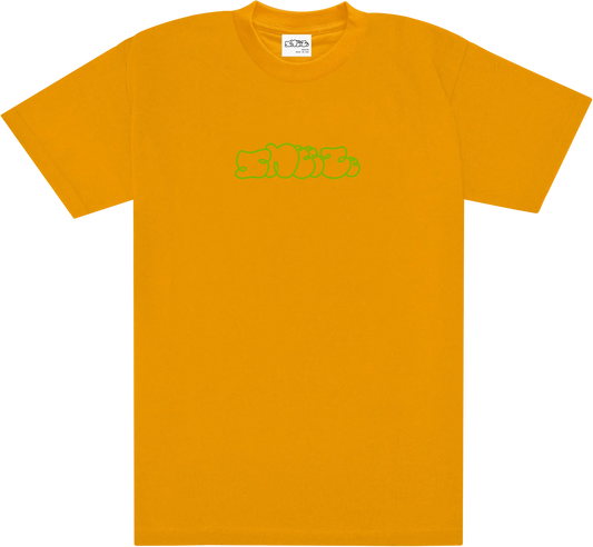 SNEEZE Logo Tee Gold