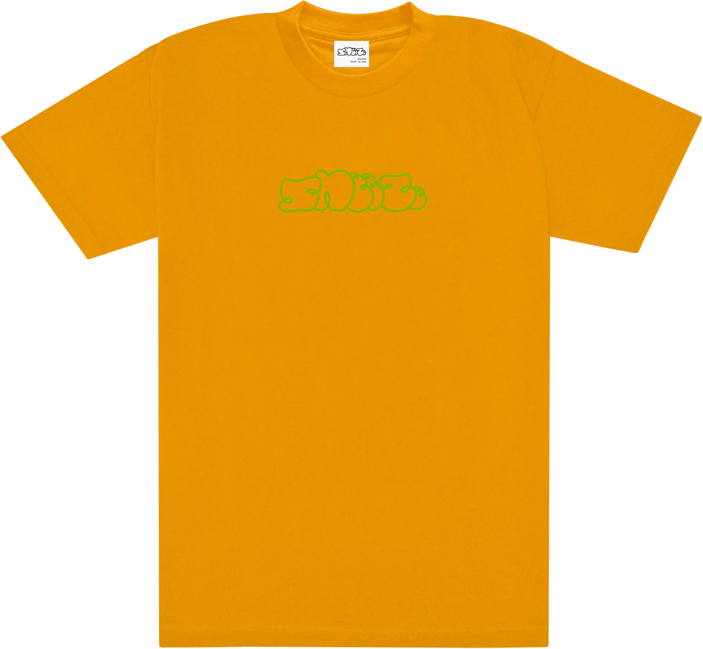 SNEEZE Logo Tee Gold