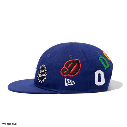 Los Angeles Dodgers x SAINT Mxxxxxx × Royal Blue New Era Japan 9Fifty Snapback Hat