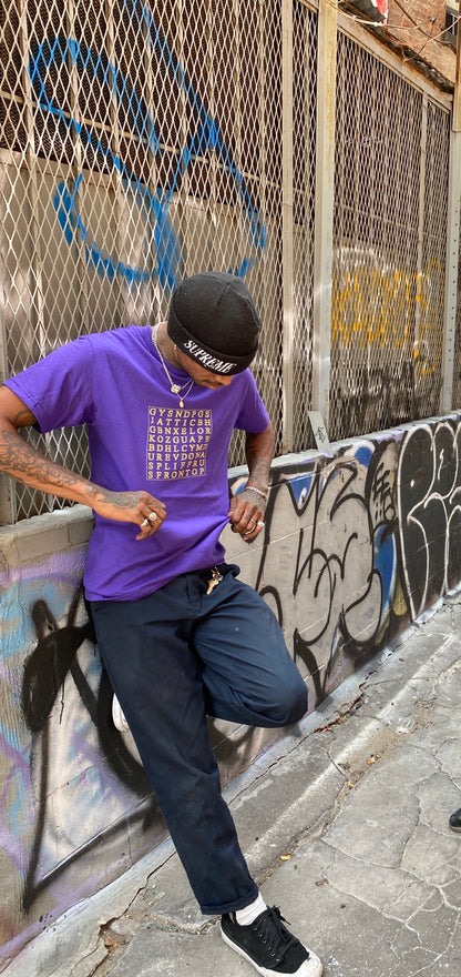 Gang Corp Crossword Puzzle Tee